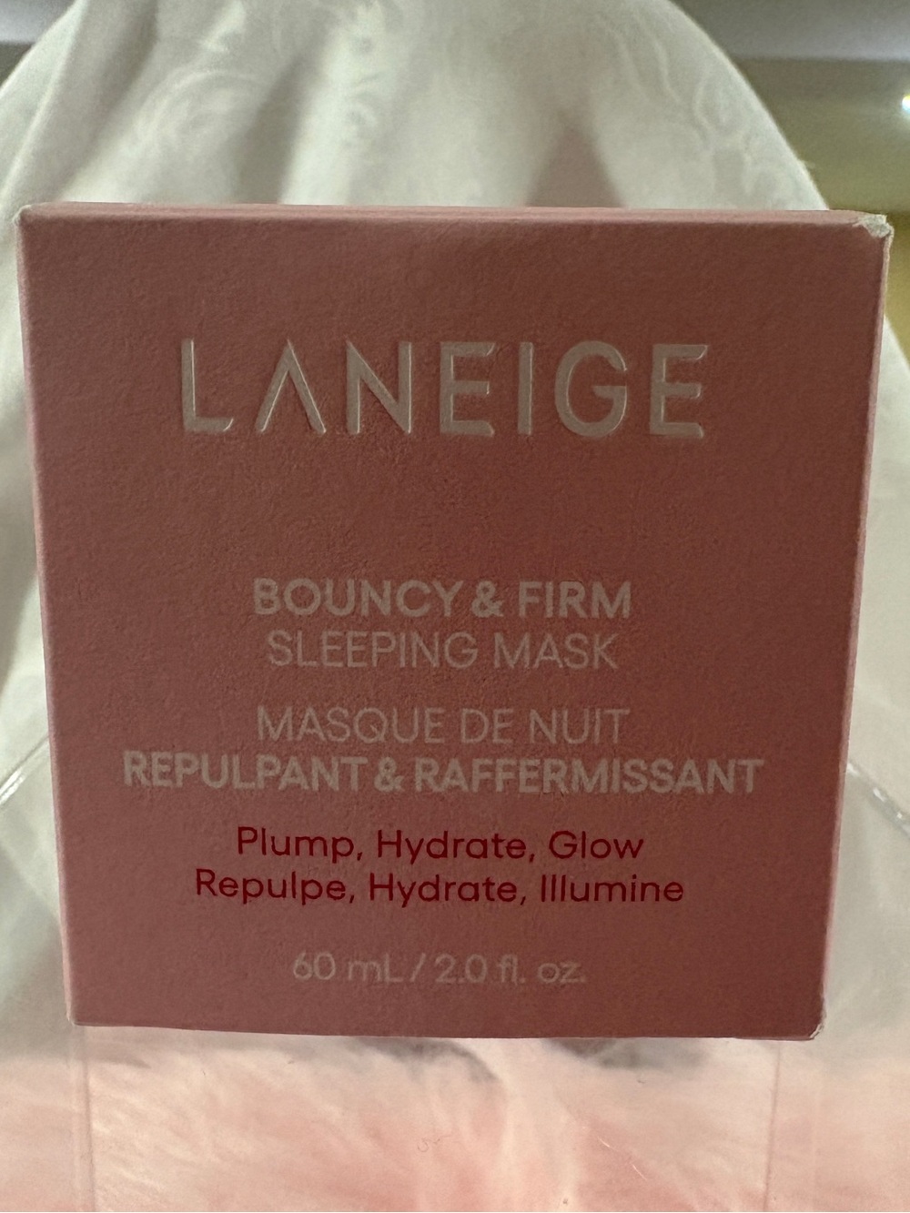 LANEIGE Bouncy & Firm Sleeping Mask - Pink Box